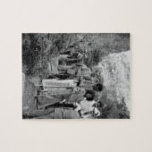 パズルのSathya若いSaiのババ ジグソーパズル (横)