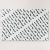 パズルはあえて解決するこのパズル ジグソーパズル (横)