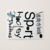 パズルは遊スポーツお気に入りのホッケー ジグソーパズル (横)