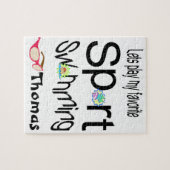 パズルは遊私たちお気に入りのの泳ぎ ジグソーパズル (横)