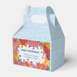 パズルよくはしゃぐバルーン4th誕生日パーティー フェイバーボックス