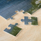 パズルを引くあずき色の鐘 ジグソーパズル (側面)