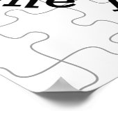 パズルを解く ポスター (角)