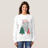 パズルを解決するスタイル：コージースドクラウンジ衣服 スウェットシャツ (正面フル)