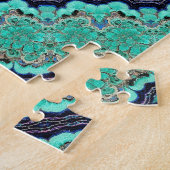 パズルアズライトマラカイトパズル ジグソーパズル (側面)