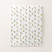 パズルイエローキリンハッピーバースデー ジグソーパズル (縦)