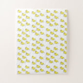 パズルイエローダックスハッピーバースデー ジグソーパズル (縦)