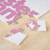 パズルイースターバニーイエローシック ジグソーパズル (側面)