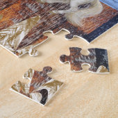 パズルウッドホワイトホースレッズラインダンス ジグソーパズル (側面)