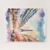 パズルエッフェルタワーパリギフトボックス ジグソーパズル (横)