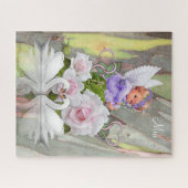 パズルエンジェルホワイトスワンズ ジグソーパズル (横)