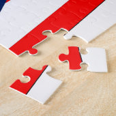 パズルオハイオ州旗州 ジグソーパズル (側面)