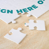 パズルカスタムギフト110 piece 8"x10" ジグソーパズル (側面)