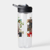 パズルカスタムピース写真あなたは私のカップルを完成 ウォーターボトル (右面)