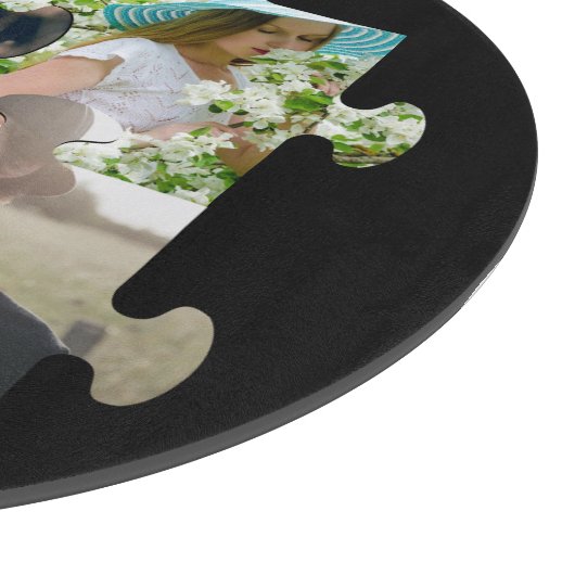 パズルカスタムピース写真あなたは私のカップルを完成 カッティングボード (角)