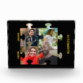 パズルカスタムピース写真あなたは私のカップルを完成 フォトブロック (正面)