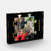 パズルカスタムピース写真あなたは私のカップルを完成 フォトブロック (左)