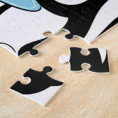 パズルカットハッピーバースデーカード ジグソーパズル (側面)