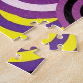 パズルカラフルの色 ジグソーパズル (側面)