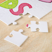 パズルカラフルハッピーバースデーフレンズファミリー ジグソーパズル (側面)