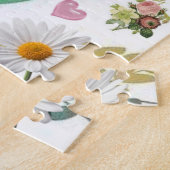 パズルカラフルフローラ（昆虫）マルハナバチ ジグソーパズル (側面)