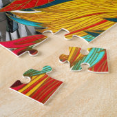 パズルカラフル抽象芸術 ジグソーパズル (側面)