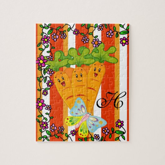 パズルカロッツバタフライストライプ ジグソーパズル (縦)