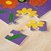 パズルガベージマントラックフローラレインボー ジグソーパズル (側面)