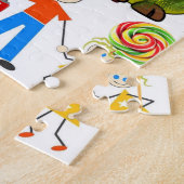 パズルキリン動物園モンキー ジグソーパズル (側面)