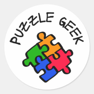 パズルギーク ラウンドシール