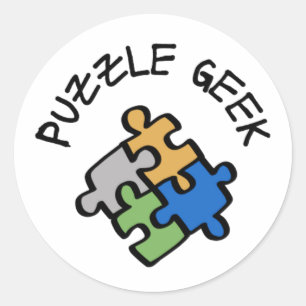 パズルギーク ラウンドシール