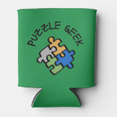 パズルギーク 缶クーラー (正面)
