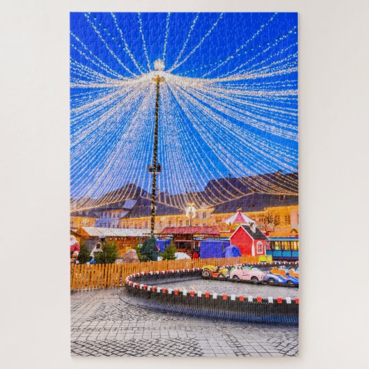 パズルクリスマスマーケットシビウ ジグソーパズル (縦)