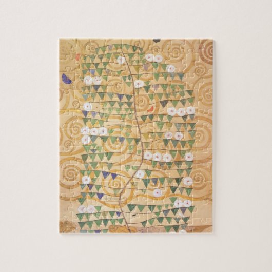 パズルグスタフのクリムトのフリーズの生命の樹 ジグソーパズル (縦)