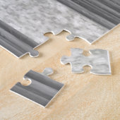 パズルグレイフローラピンクローズ ジグソーパズル (側面)