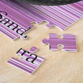 パズルゴルファーストライプゴルフボール ジグソーパズル (側面)