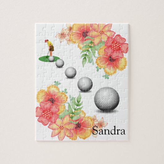 パズルゴルファーフローラゴルフボール ジグソーパズル (縦)