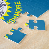 パズルサウスダコタ州旗州 ジグソーパズル (側面)