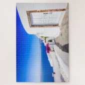 パズルサントリーニオイアギリシャ ジグソーパズル (縦)