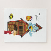 パズルスクールバス先生バード ジグソーパズル (横)