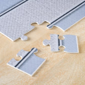 パズルスストライプブルフローラ ジグソーパズル (側面)