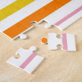 パズルストライプ羊フローラ ジグソーパズル (側面)