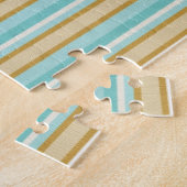 パズルストライプ花フローラ ジグソーパズル (側面)