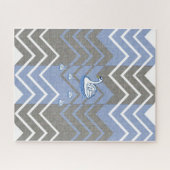 パズルズホワイトスワンヘリンボーン ジグソーパズル (横)