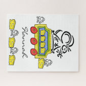 パズルズマウスチーズトレインライド ジグソーパズル (横)