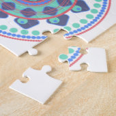 パズルゾウ曼荼羅 ジグソーパズル (側面)