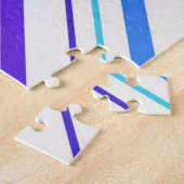 パズルチャレンジングサンストライプカラフル ジグソーパズル (側面)