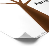 パズルツリー自閉症啓発ポスター ポスター (角)