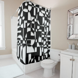 パズルデデコ シャワーカーテン