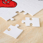 パズルトイレ紙歯歯ブラシハート日 ジグソーパズル (側面)